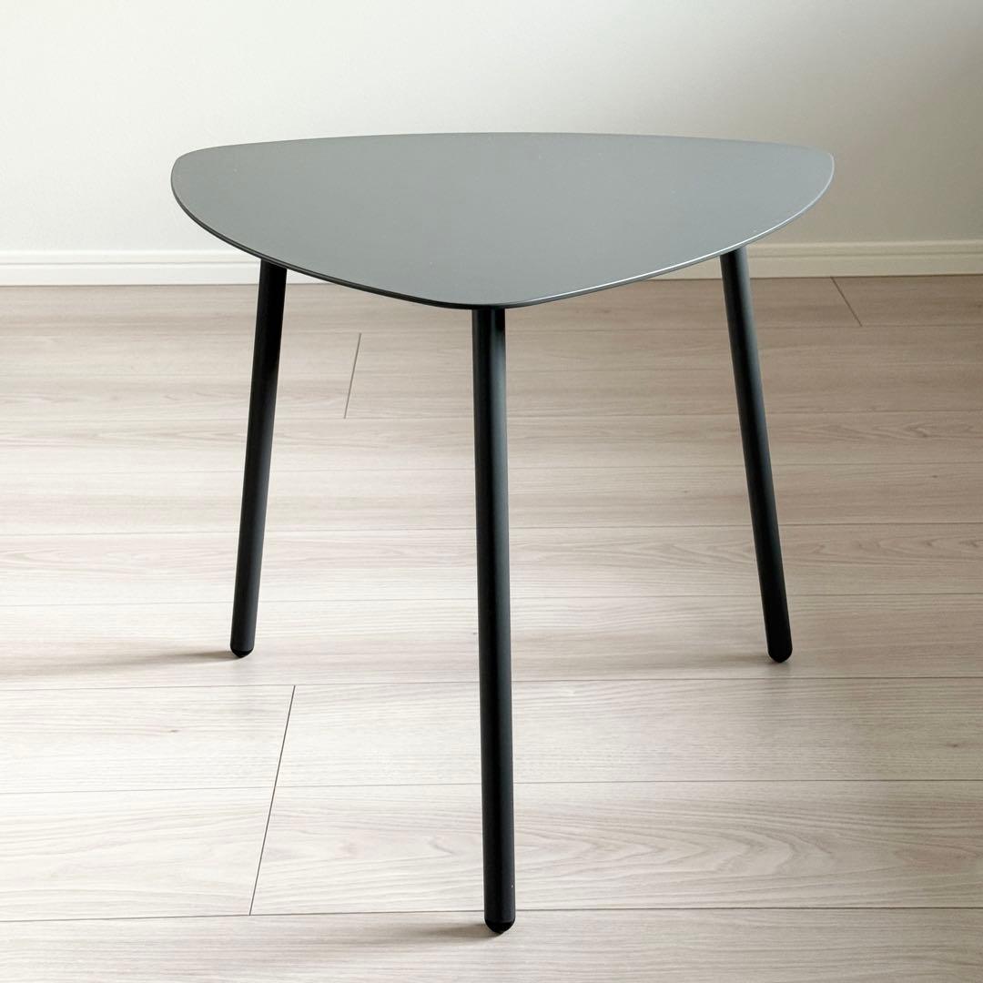 桜屋工業　テーブル　サイドテーブル　lt-85 グレー　高さ40センチ