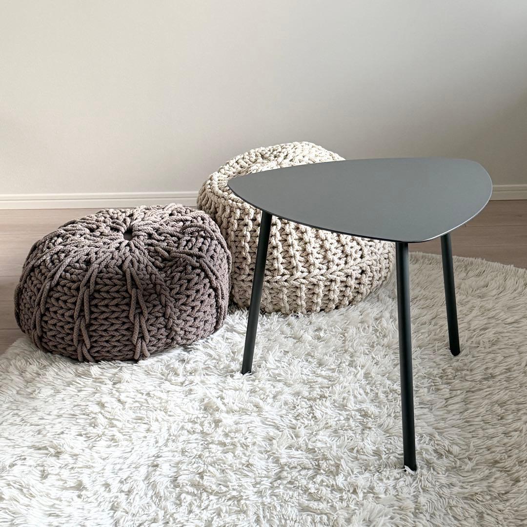 桜屋工業　テーブル　サイドテーブル　lt-85 グレー　高さ40センチ