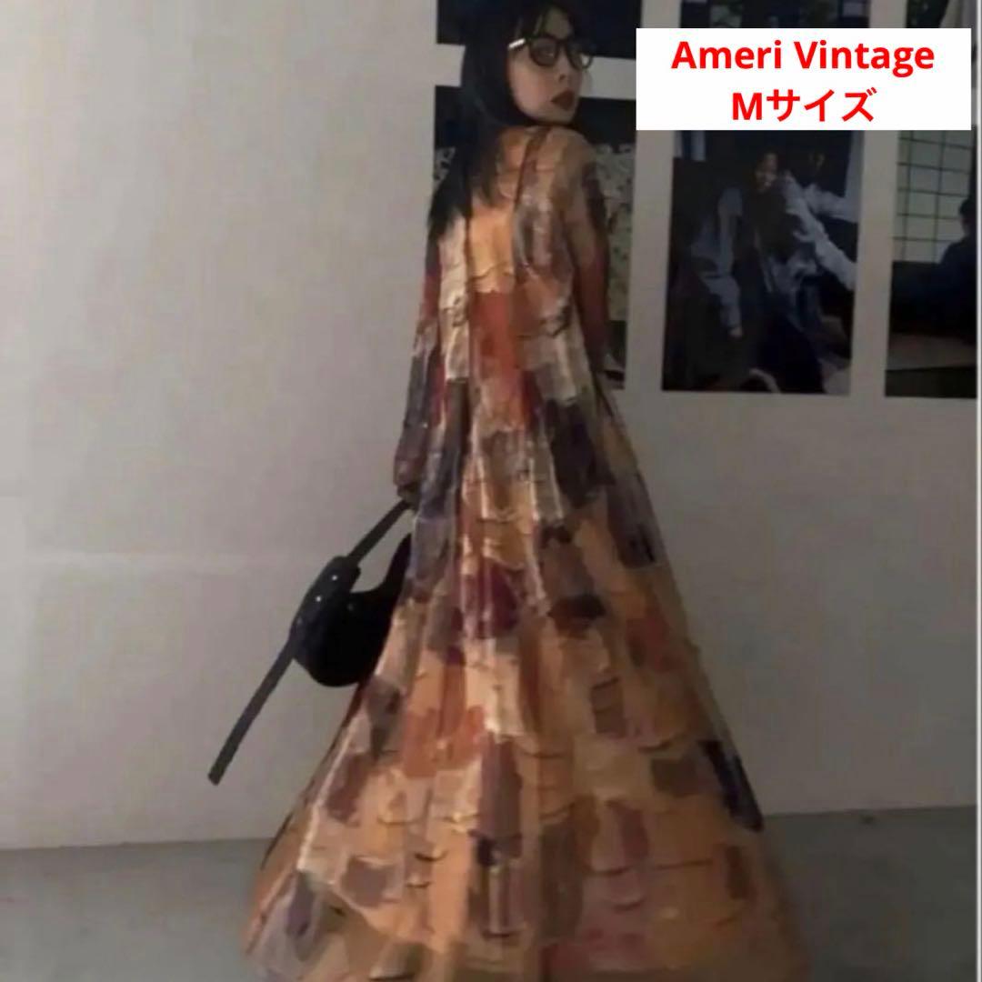 ワンピース Ameri vintage UND GYPSUM ART DRESS