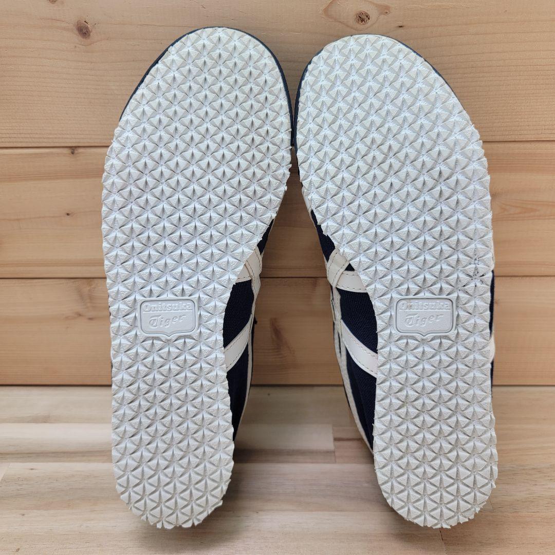 オニツカタイガー メキシコ 66 スリッポン ネイビー 24.5cm