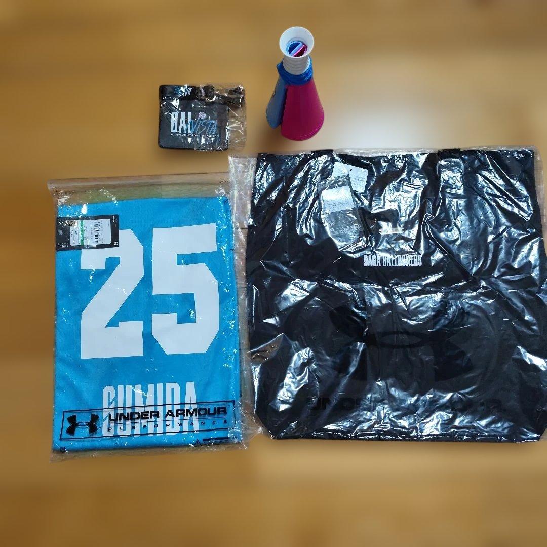 佐賀バルーナーズ　グッズ（エメラルド会員）角田大輝選手ユニフォーム他セット