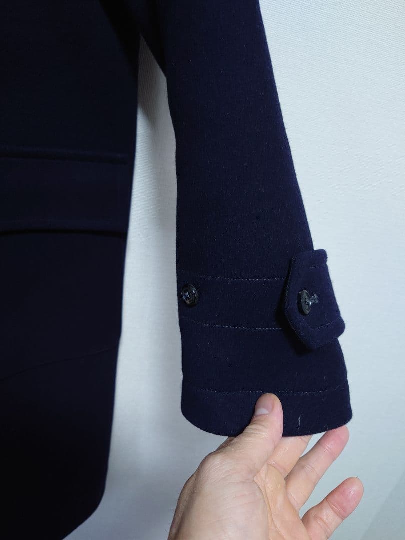 kaptain sunshineトラベラーコートネイビー38