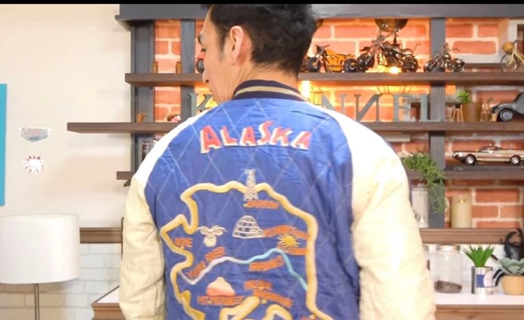 スカジャン　アラスカジャン　犬ゾリ　新品