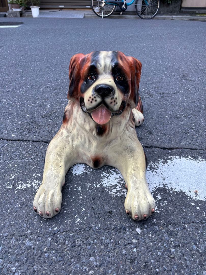 セントバーナード 置物