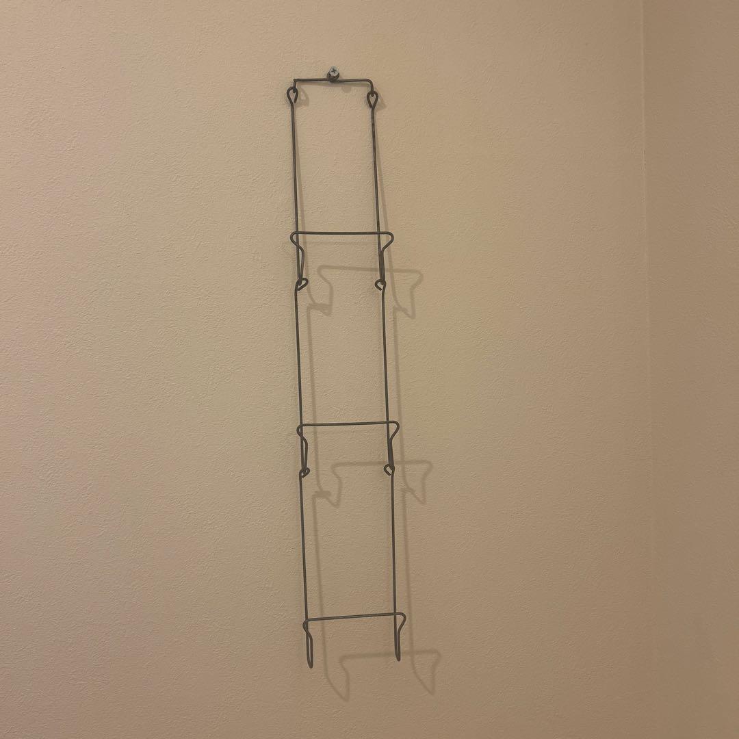 猿山修　カードホルダー　ワイヤー　アイアンホルダー　ポストカードラック　シェルフ