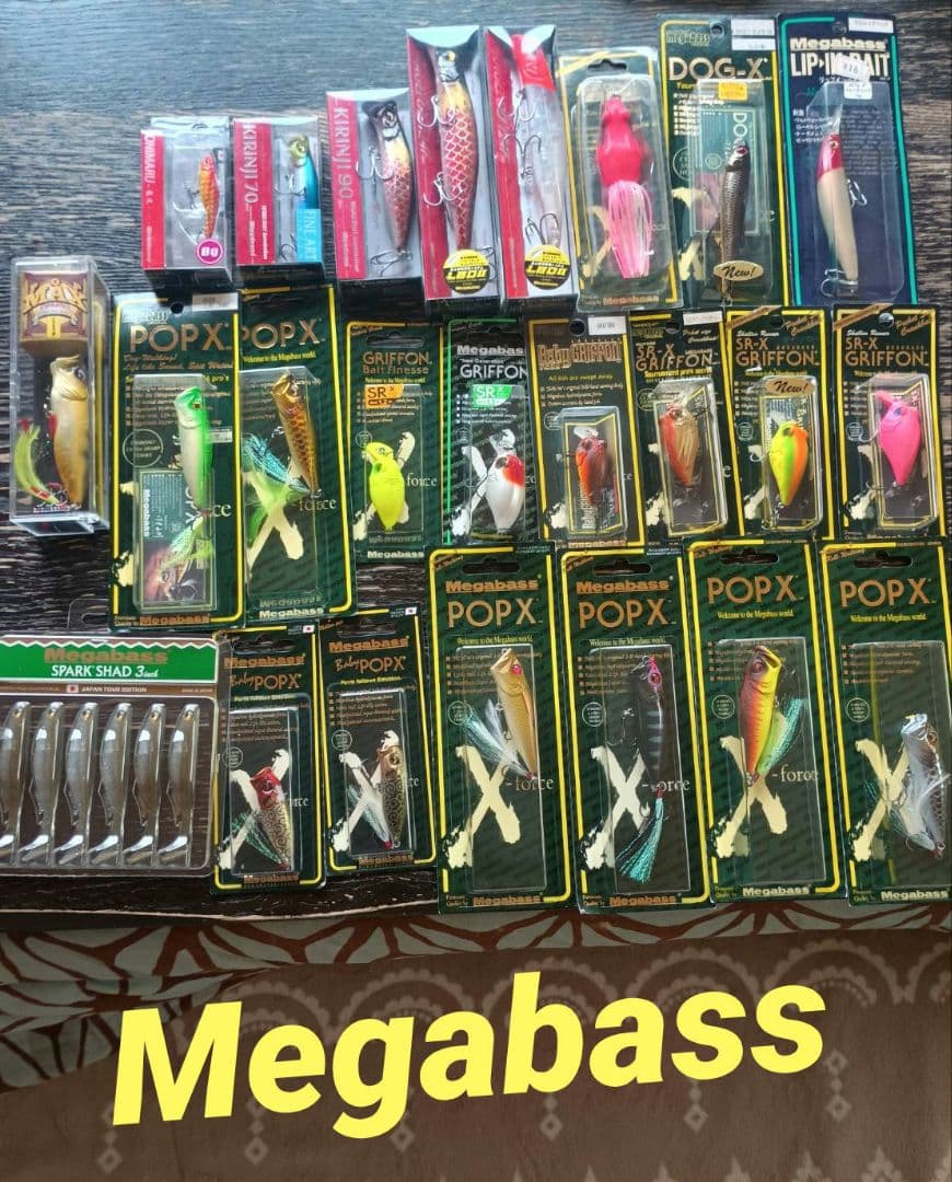 Megabass　ルアー24点セット　限定多数