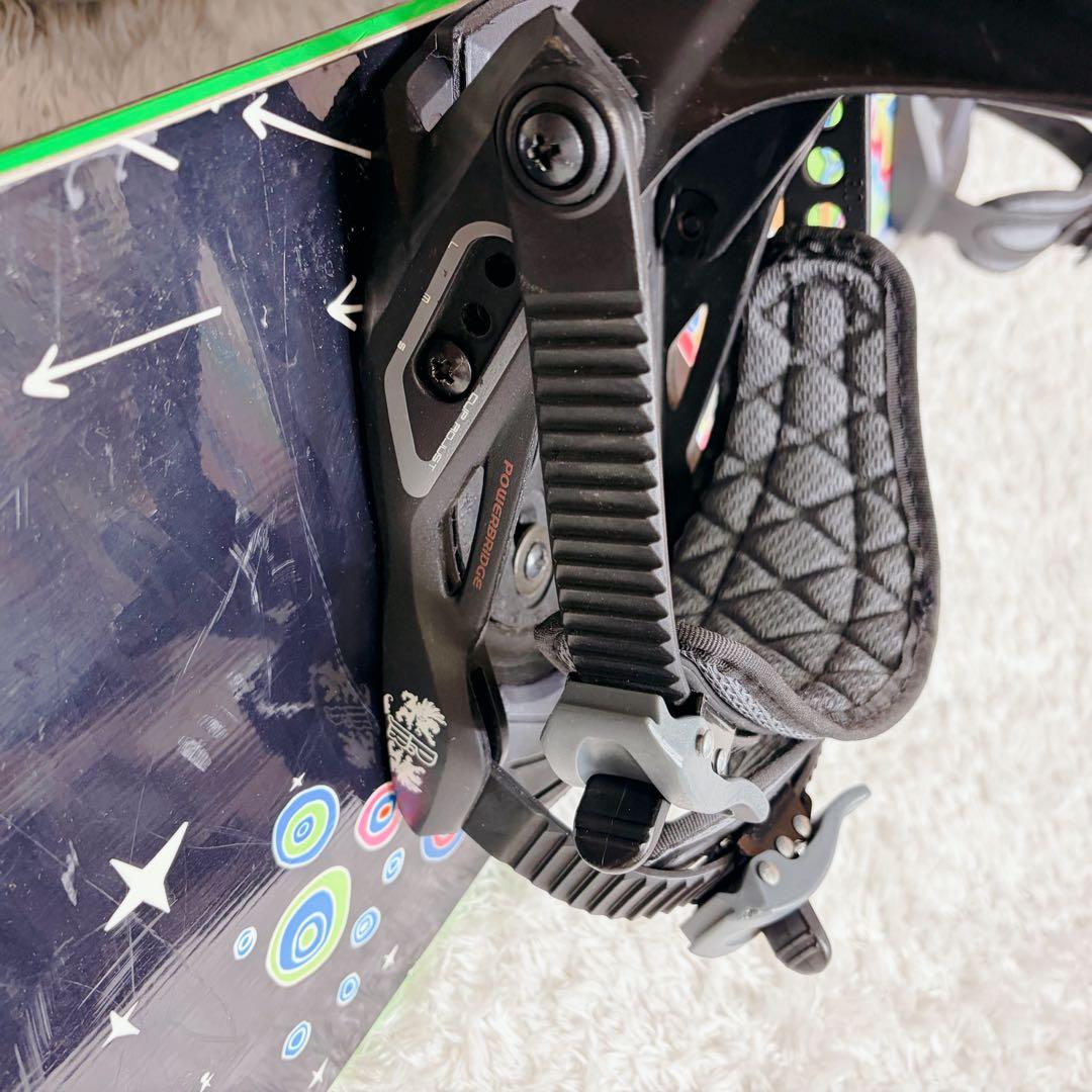 美品　サロモン　スノーボード　セット　ジュニア　ヘッド　ビンディング　115