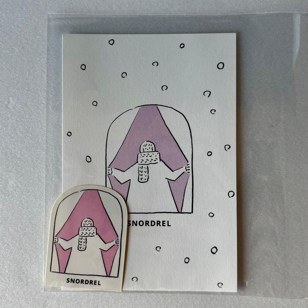 【SNORDREL】Aライン ナイロンコート ネイビー Mサイズ