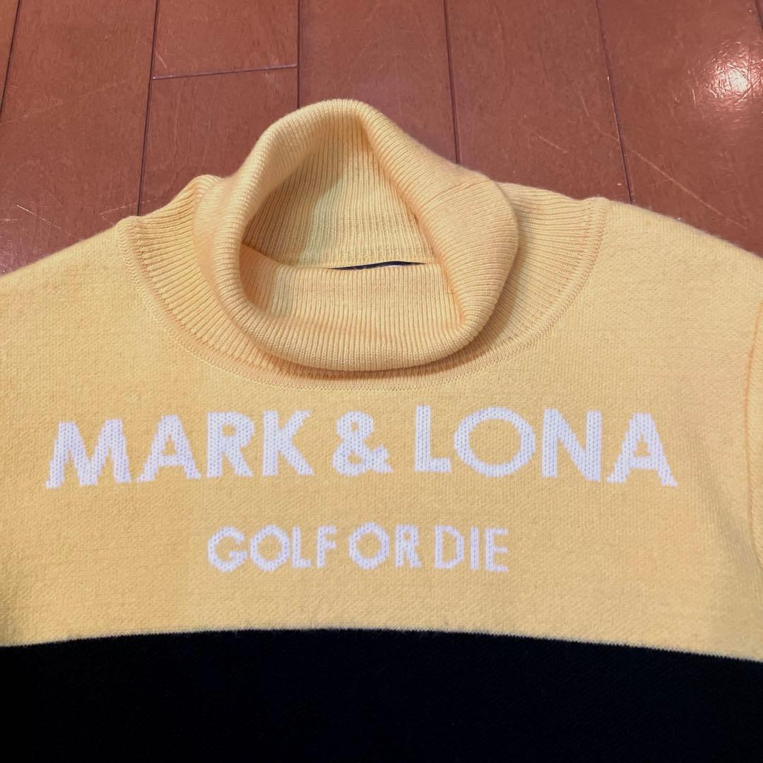 美品　MARK & LONA ゴルフセーター タートルネック　レディース