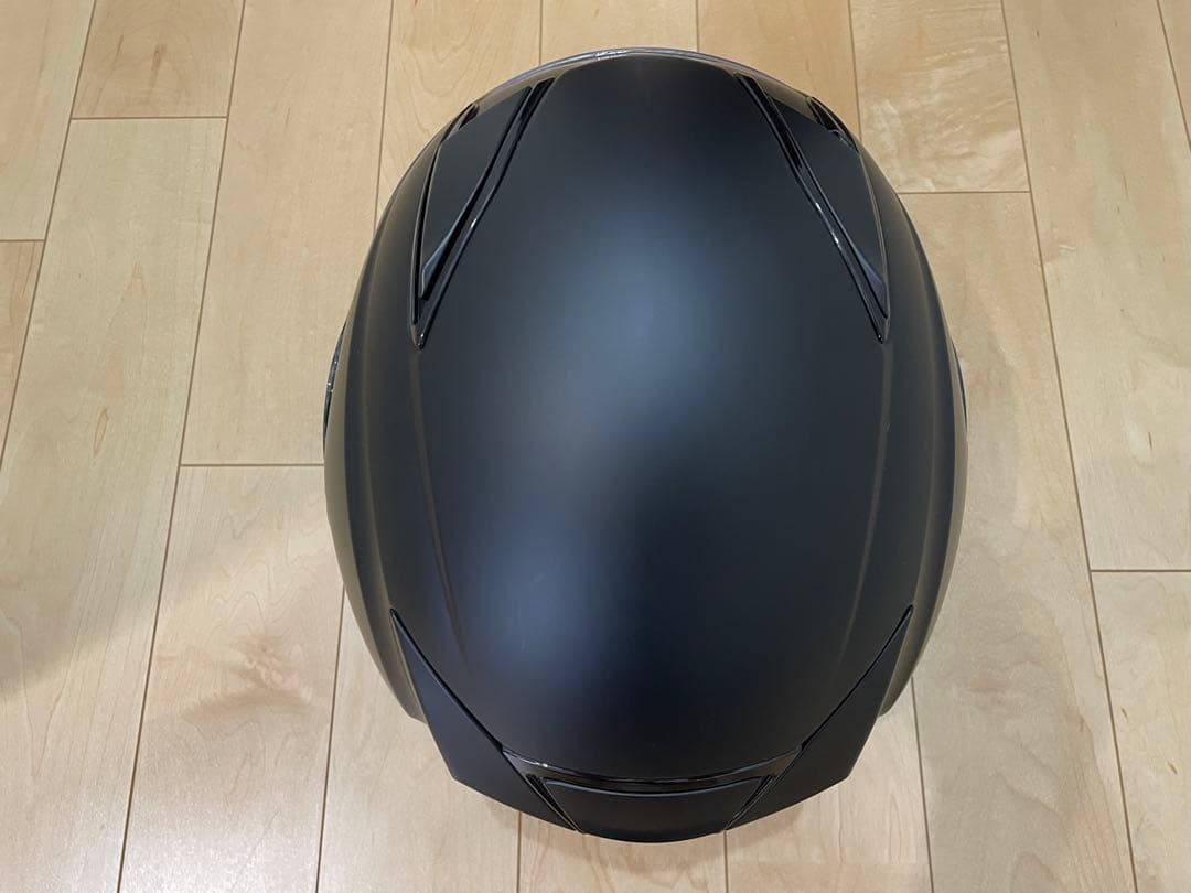 Kabuto ジェットヘルメット エクシード　マットブラック ミラーシールド付き