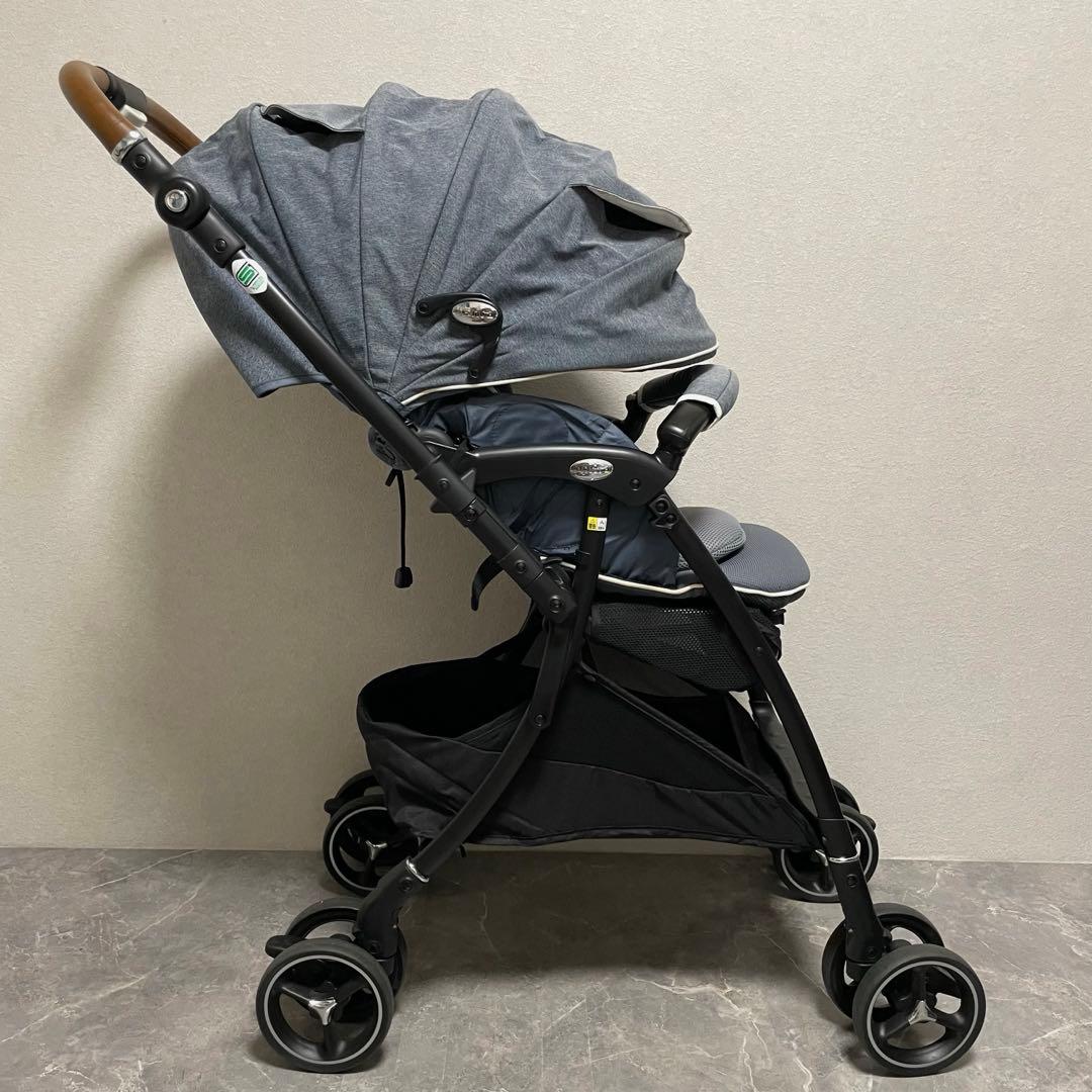 Aprica アップリカ ラクーナビッテクッション レザーハンドル　アニマル柄