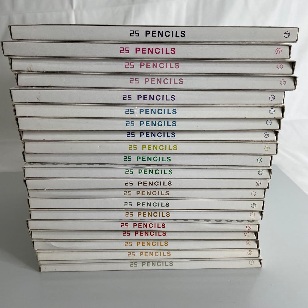 新品未使用　FELISSMO 色鉛筆　 1〜20番　500色