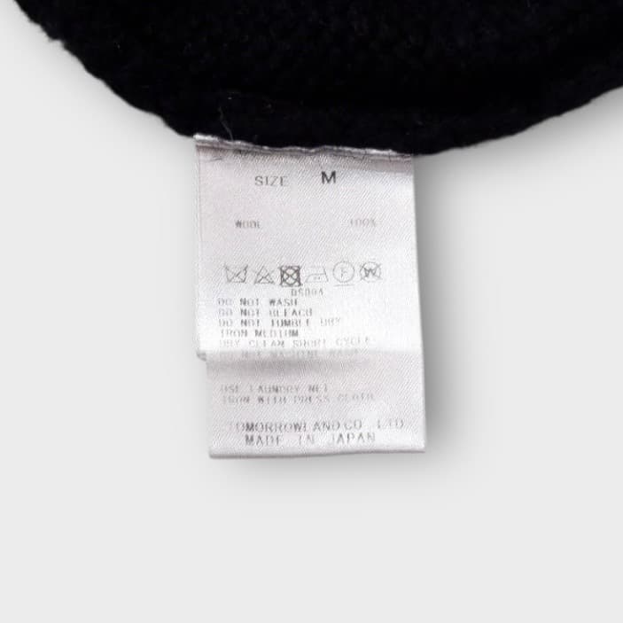 GALERIE VIE【ファインウール クルーネックプルオーバー】