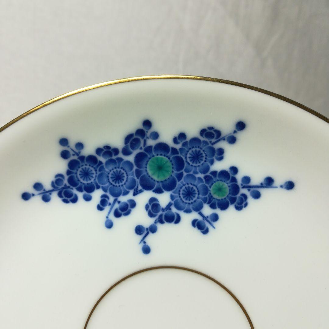 香蘭社　未使用　箱付き　カップ&ソーサー　五客セット　金彩　有田焼　茶碗　皿