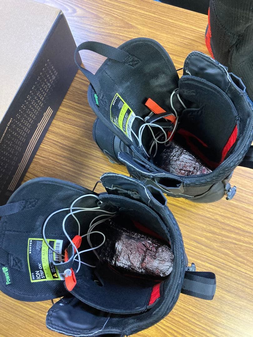 美品 BURTON ION step on boots バートン アイオン