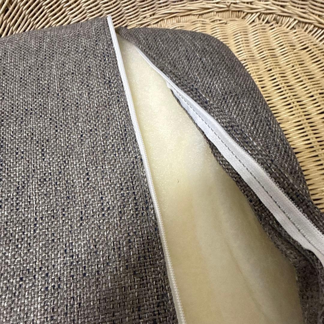 【良品】関家具 フロアチェア 座椅子 ラタン ２脚セット