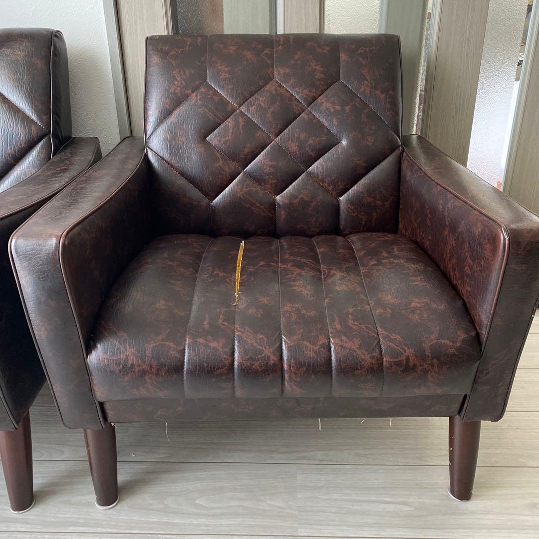 カリモク　カグチェアー　1人掛けソファー　イス　送料込み