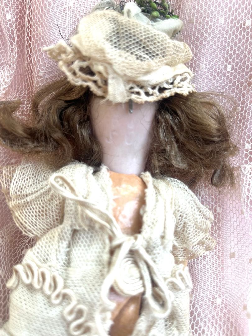 最終出品　アンティーク　ビスクドール
