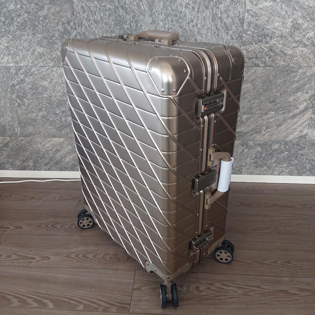KAMEO 高級アルミスーツケース キャリーケース【新品・未使用】 ゴールド