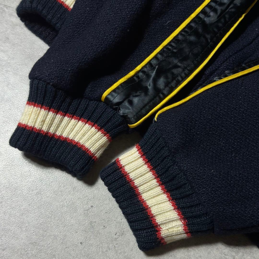 CALIF リバーシブルスカジャン スタジャン 刺繍 肉厚