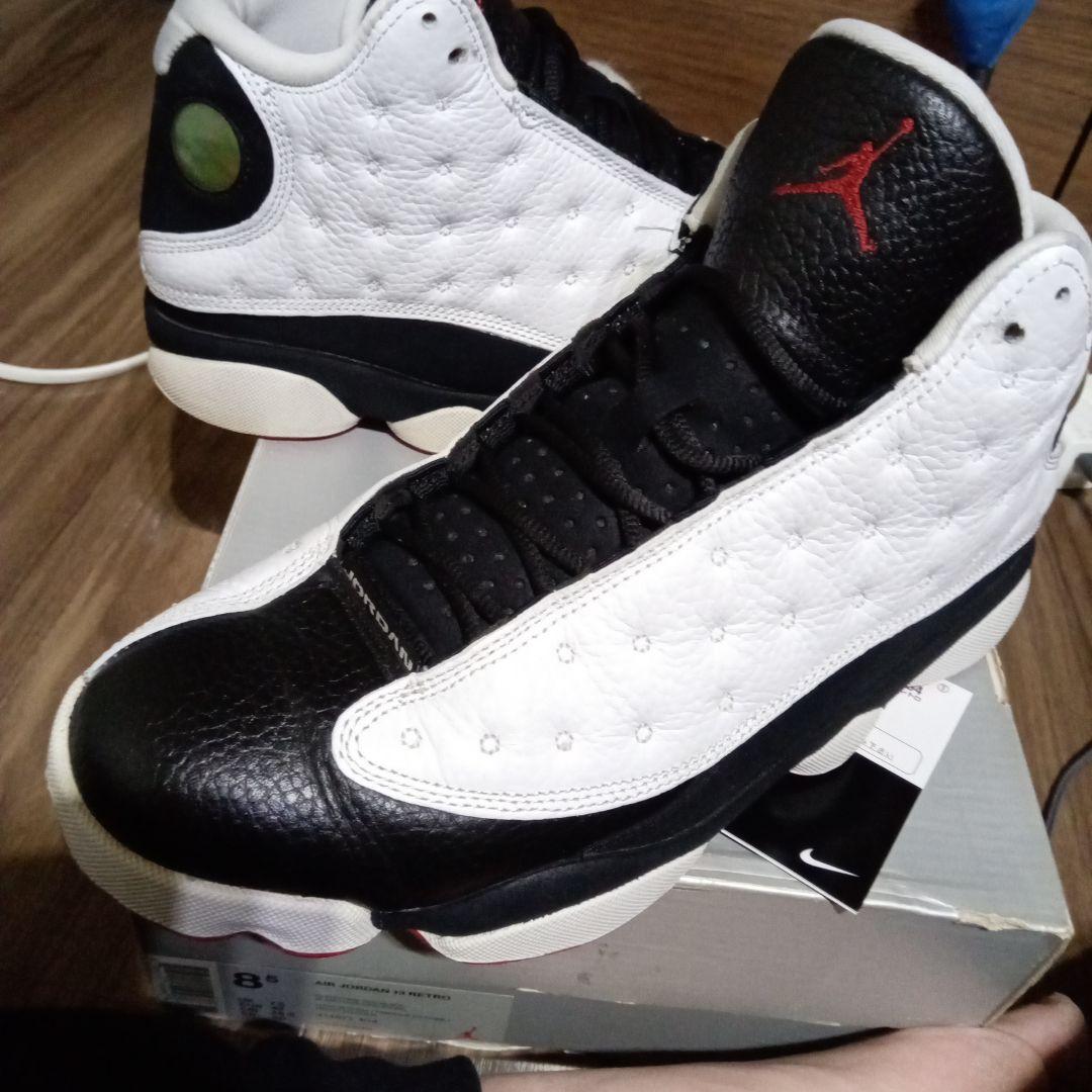 Air Jordan 13 ホワイト/ブラック he got game 2018