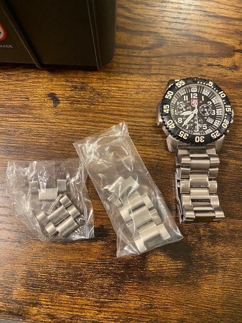 ルミノックス　3180 中古品　ギャランティー、箱有り