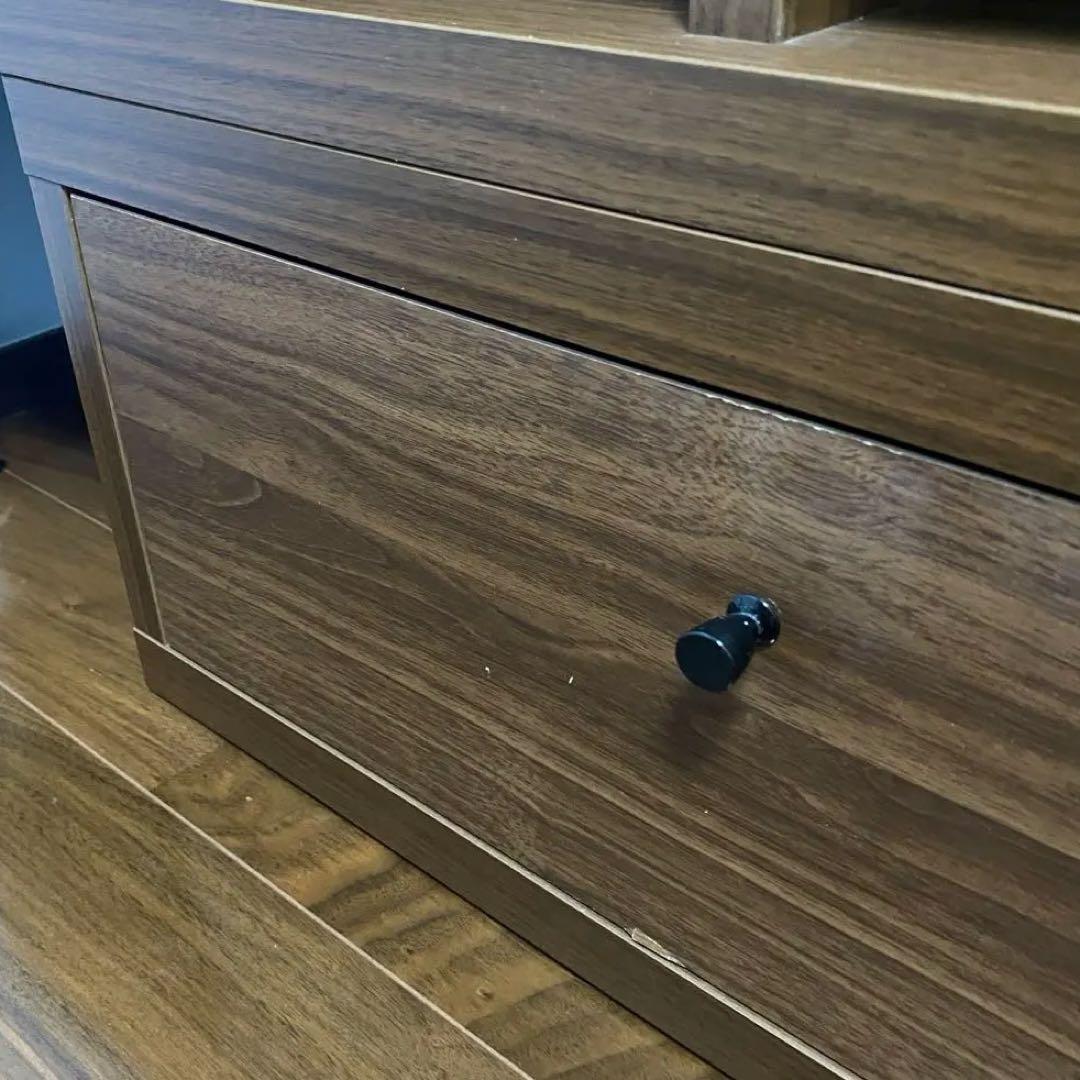 B-company テレビボード　伸縮タイプ　ビーカンパニー　ブラウン　送料込み