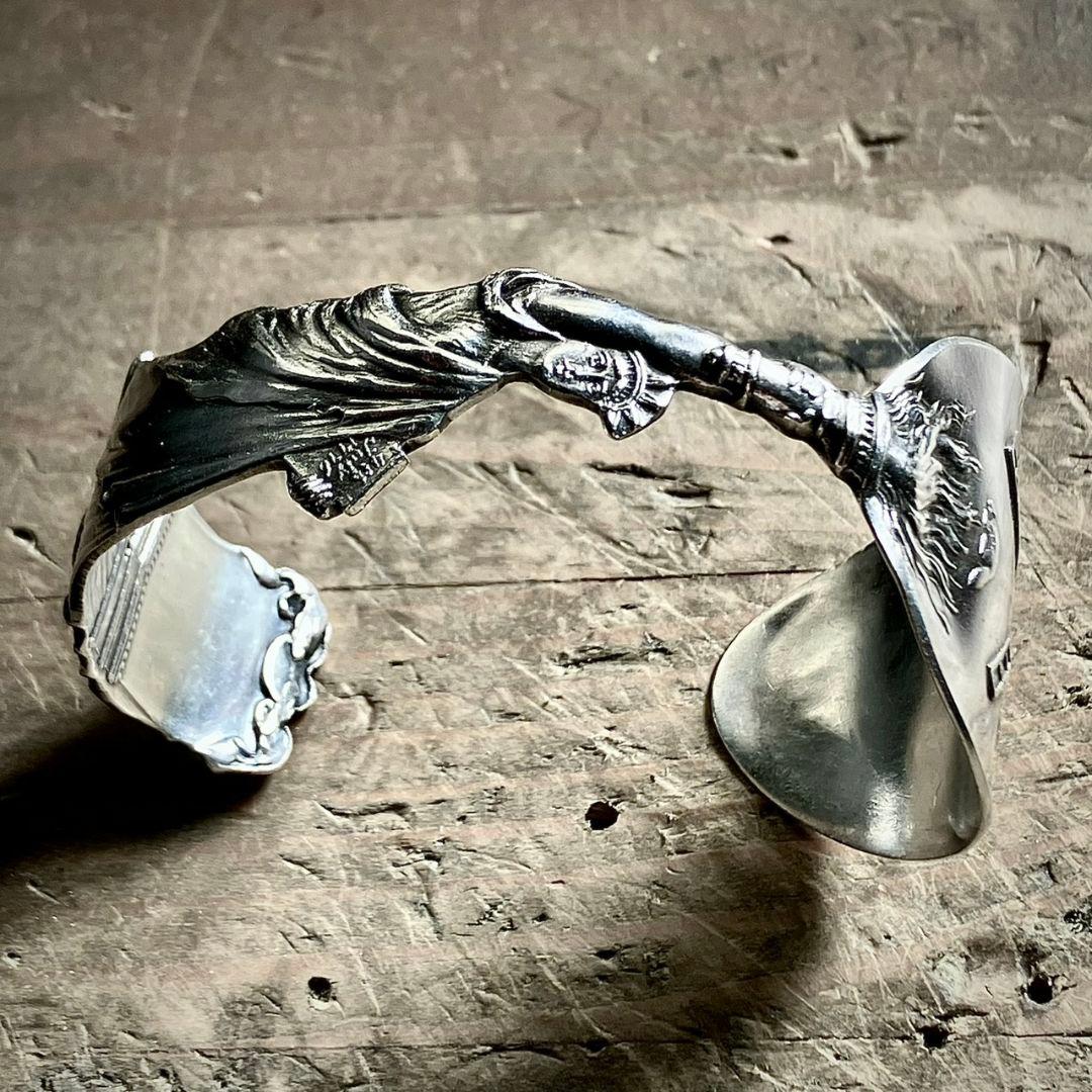 自由の女神　スターリングシルバー　スプーンバングル