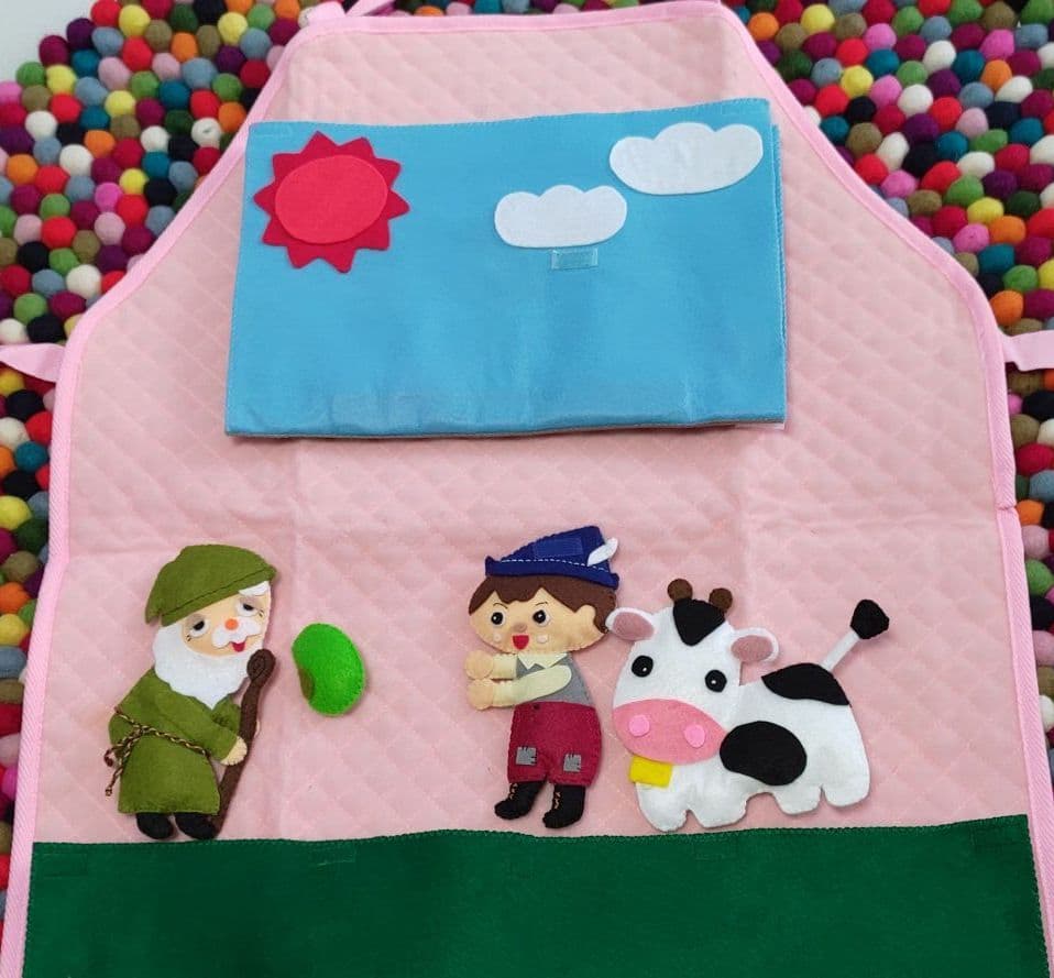 ジャックと豆の木　エプロンシアター用人形確認用