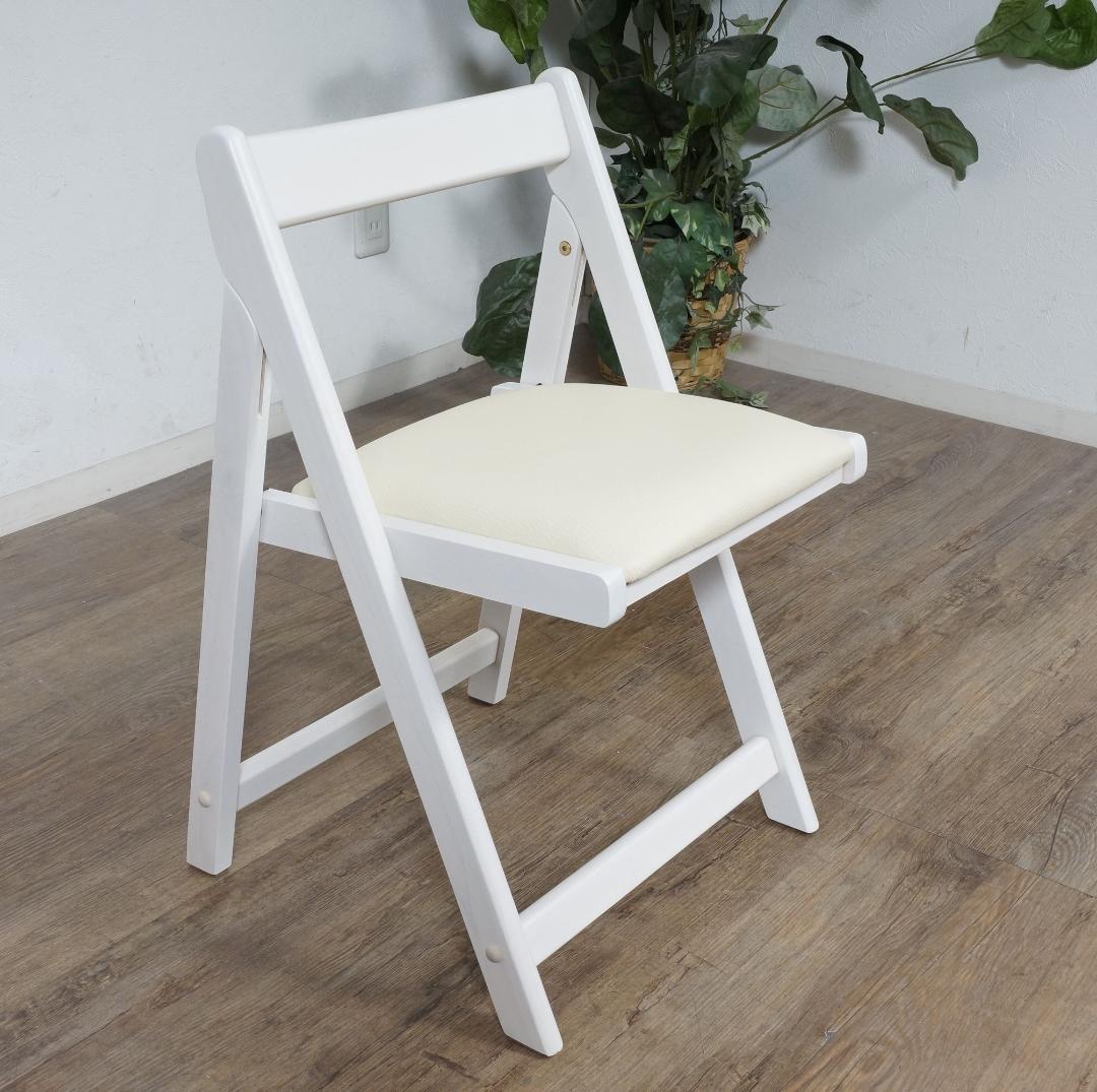 【新品・未使用】 デスク　折りたたみデスク＆チェアー　学習机　2点セット