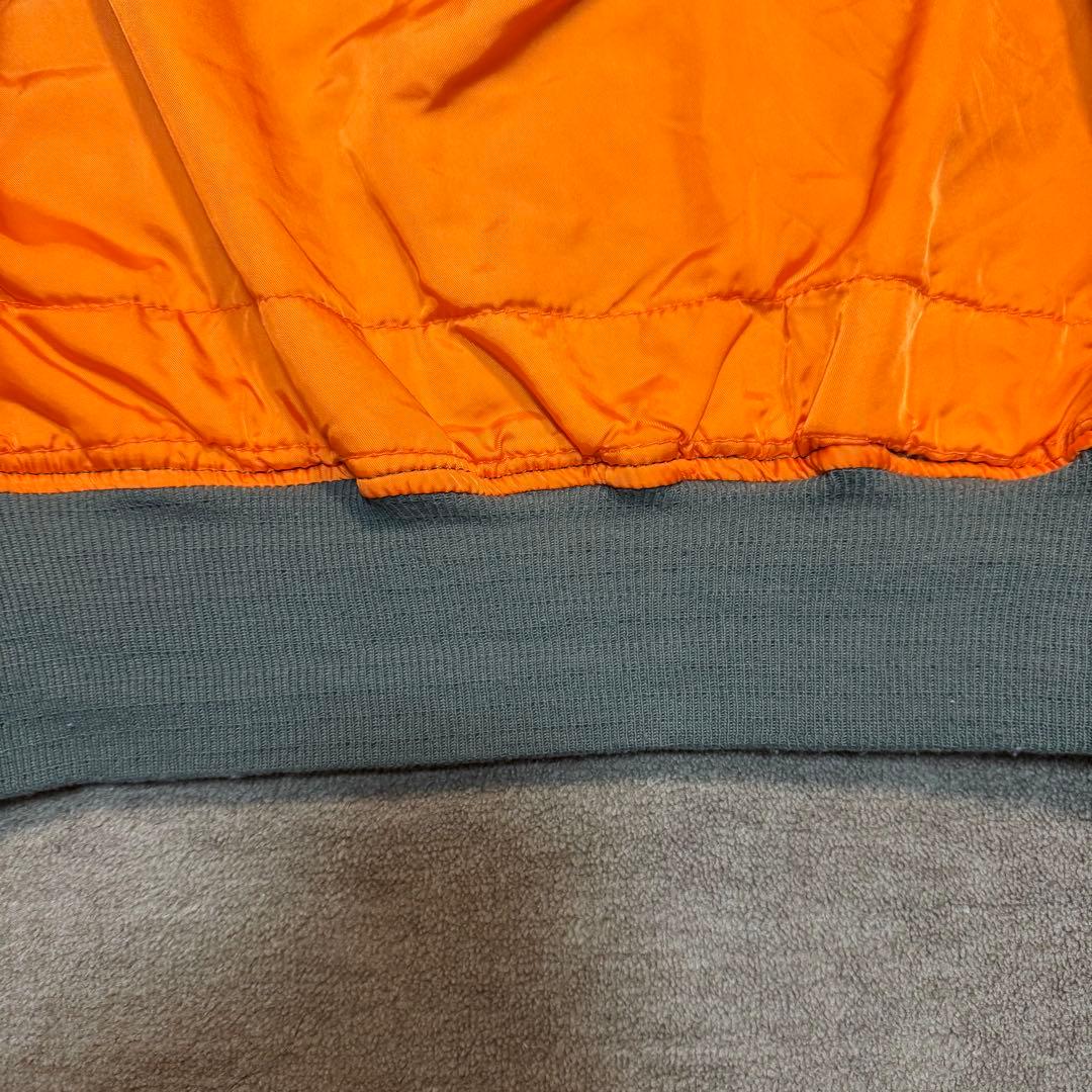 【USA製】 アルファ MA-1 90s フライトジャケット リバーシブル 短丈