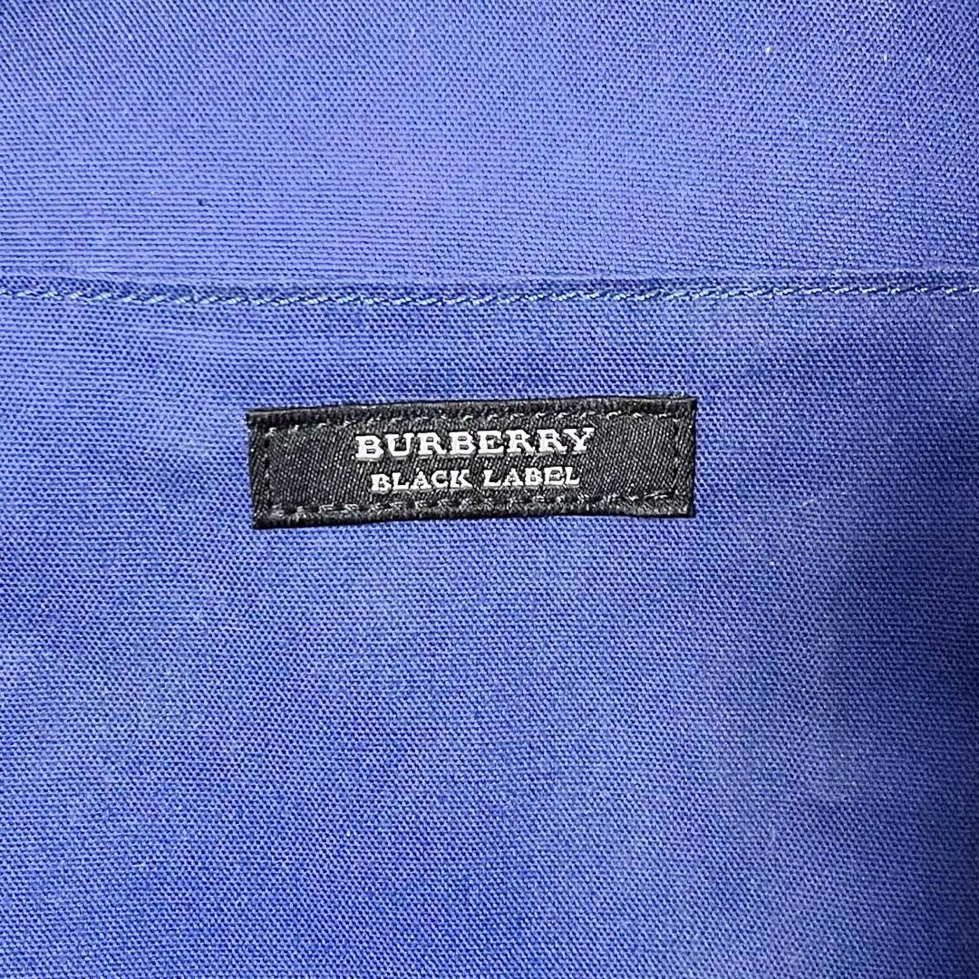 ✨希少✨BURBERRY メンズ ビジネス レザー ボディバッグ ロイヤルブルー