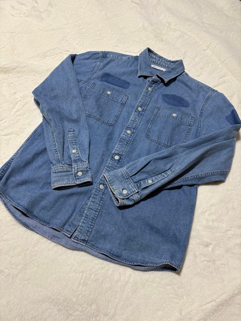 ロンハーマン　デニムシャツ　Lサイズ