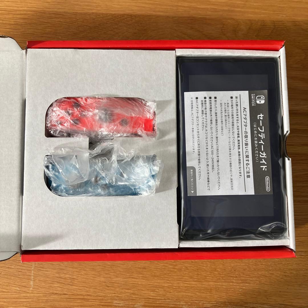 美品　【付属品完備+SD】Nintendo Switch バッテリー強化板