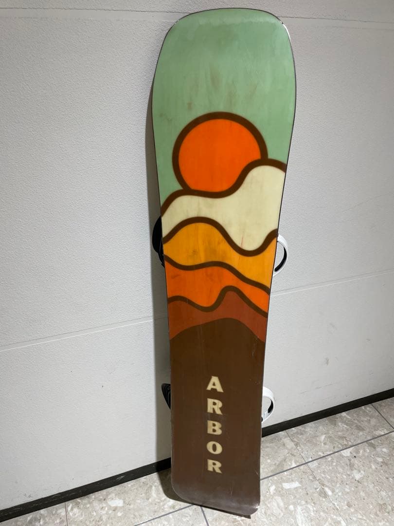 Arbor westmark アーバースノーボード　ウエストマーク154
