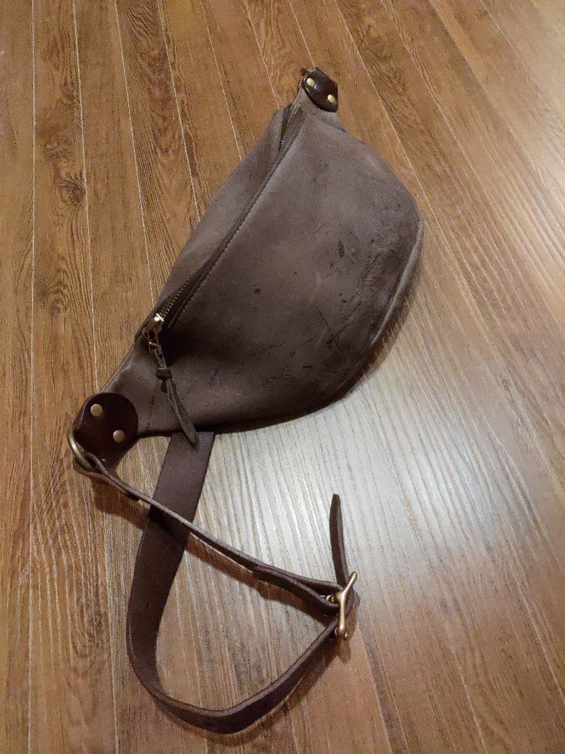 【廃盤・貴重】SLOW スロウ KUDU ボディバッグ ウエストバッグ クーズー