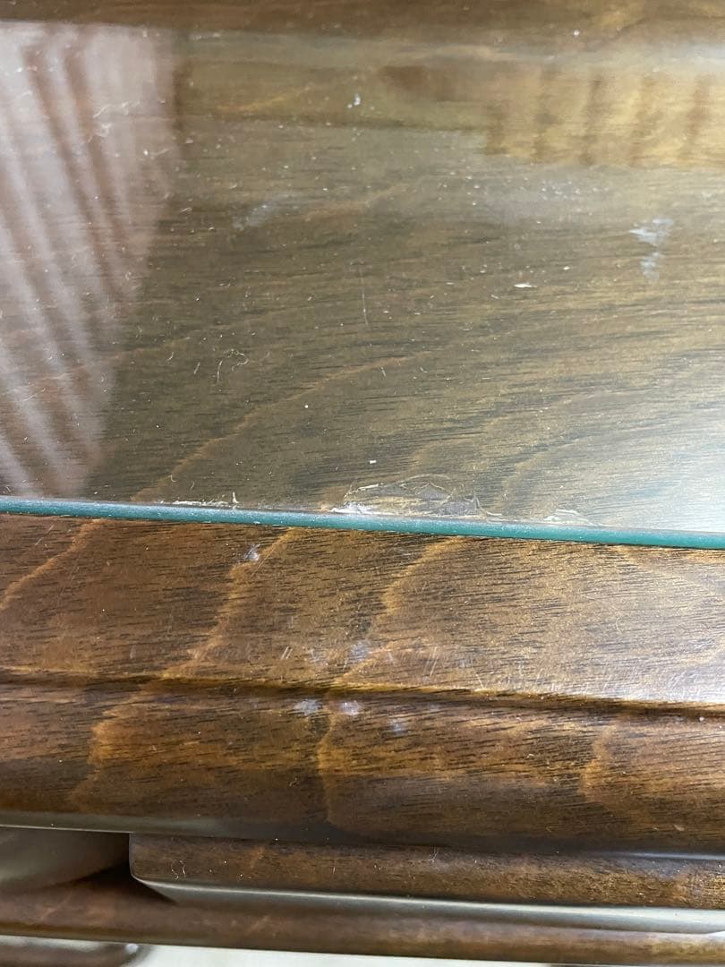 クラシック三面鏡ドレッサー ブラウン