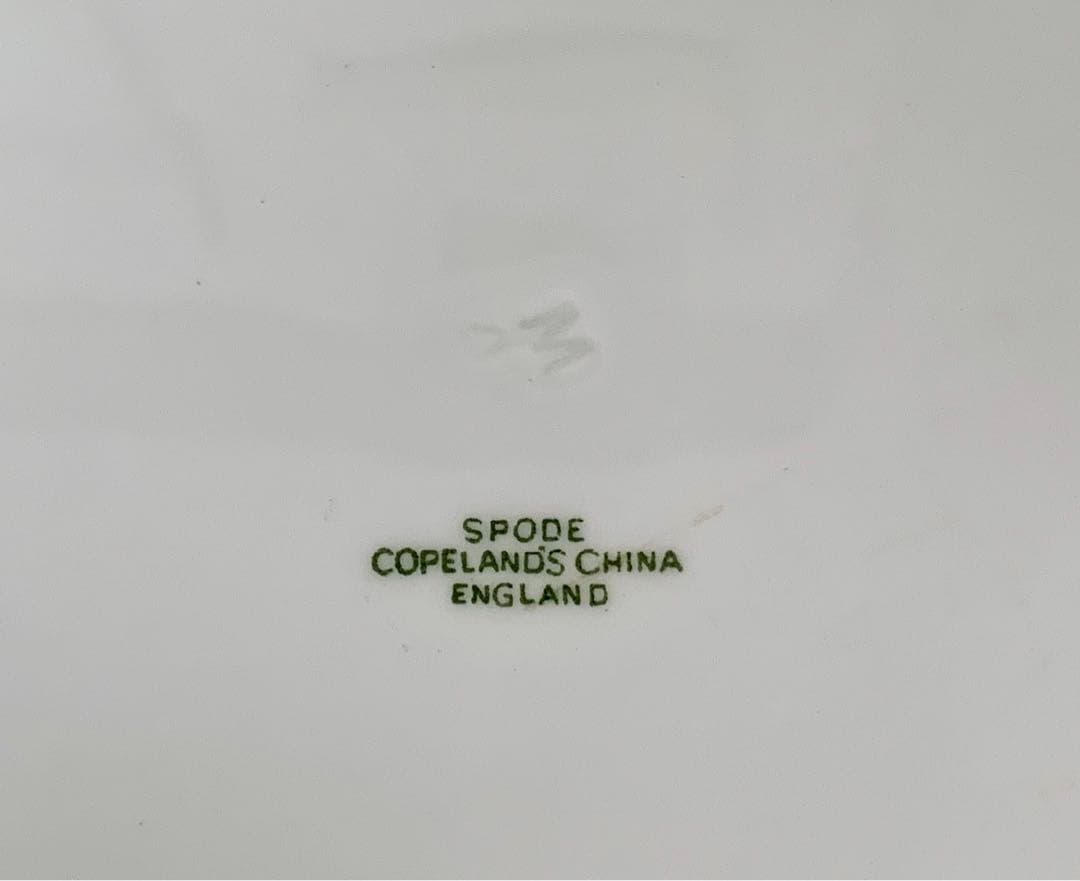スポード 飾り皿① SPODEプレート イギリスアンティーク ヴィクトリア時代