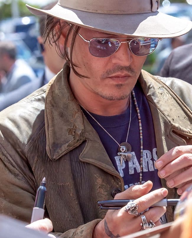 【Mydoso公式アカウント04】ジョニーデップ着 ペンダント ネックレス