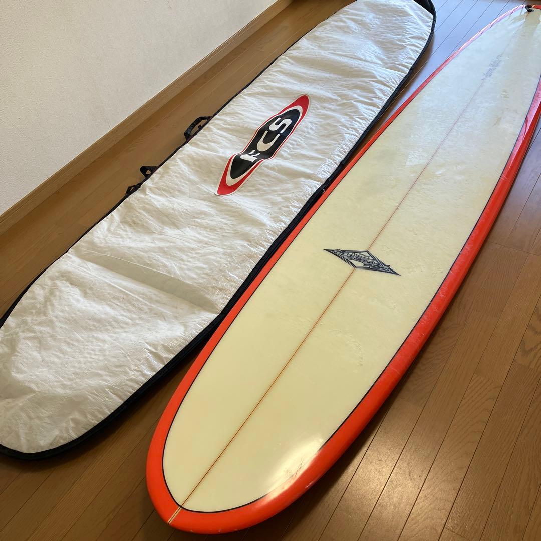 9.2ft激安ロングボード、ケースセット！クラシックなデザイン
