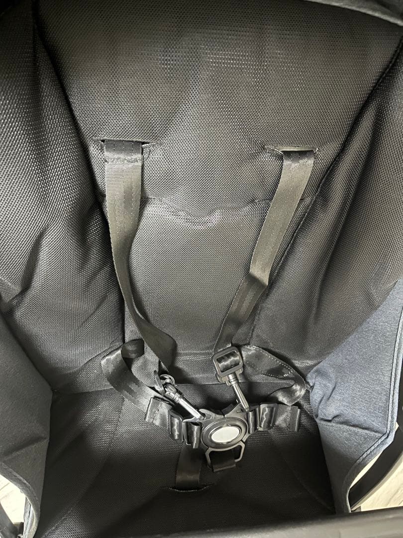 KATOJI 二人でゴーDX ブラック 2人乗りベビーカー　レインカバー未使用