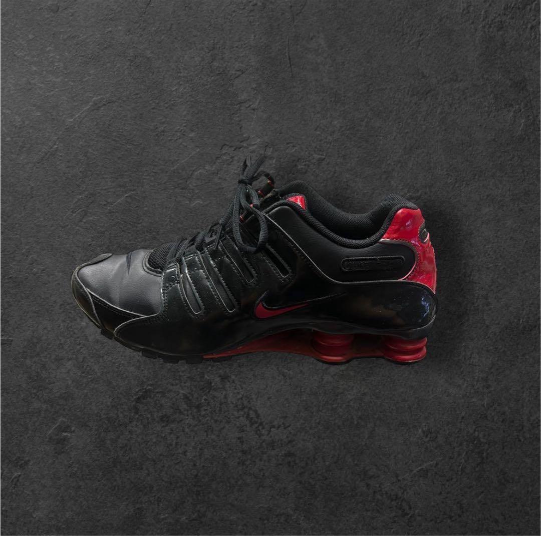 【希少】NIKE SHOX NZ Red×Black