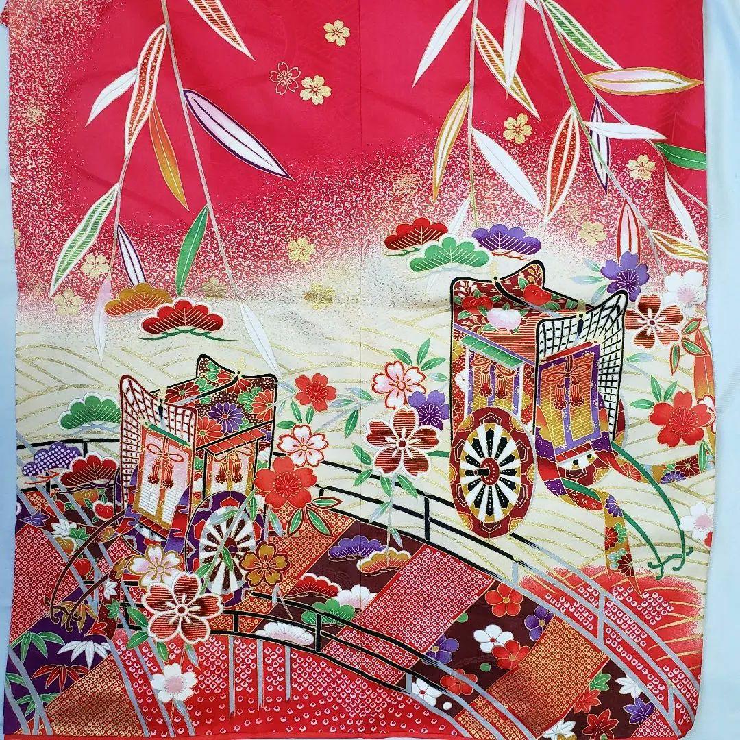 【七五三】正絹 着物セット 7歳