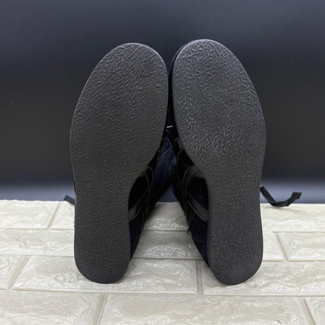 【美品】オニツカタイガー レースアップブーツ タイチ ヒイナ 雛 23 ブラック