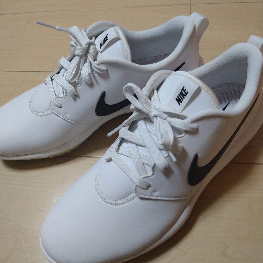 ナイキゴルフシューズ28.5ローシGツアーホワイトブラック