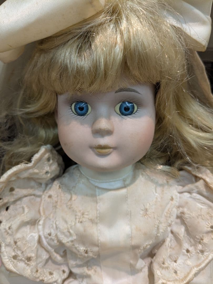 優しいお顔♡アンティークドール♡キュンキュン可愛い