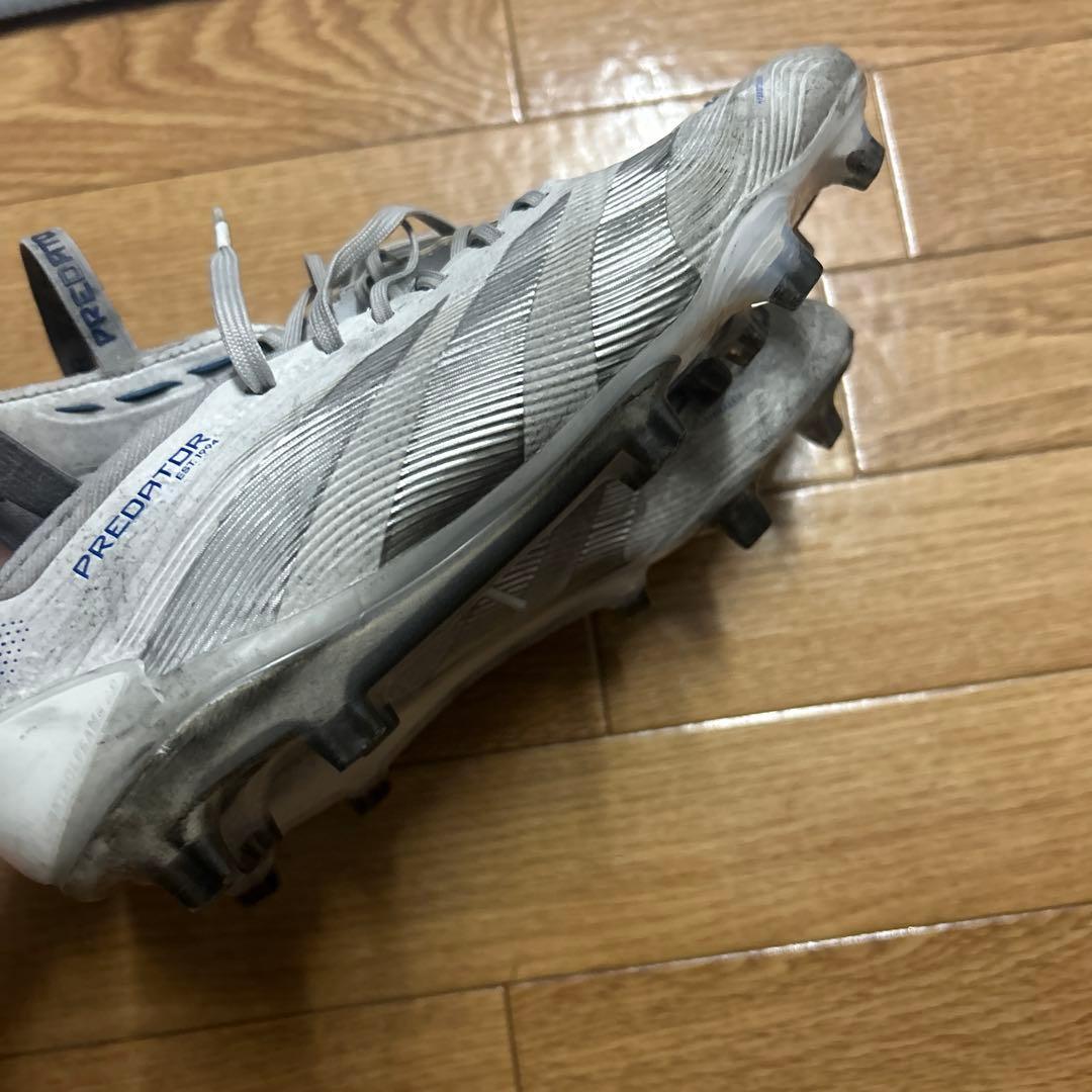adidas Predator サッカーシューズ スパイク グレー