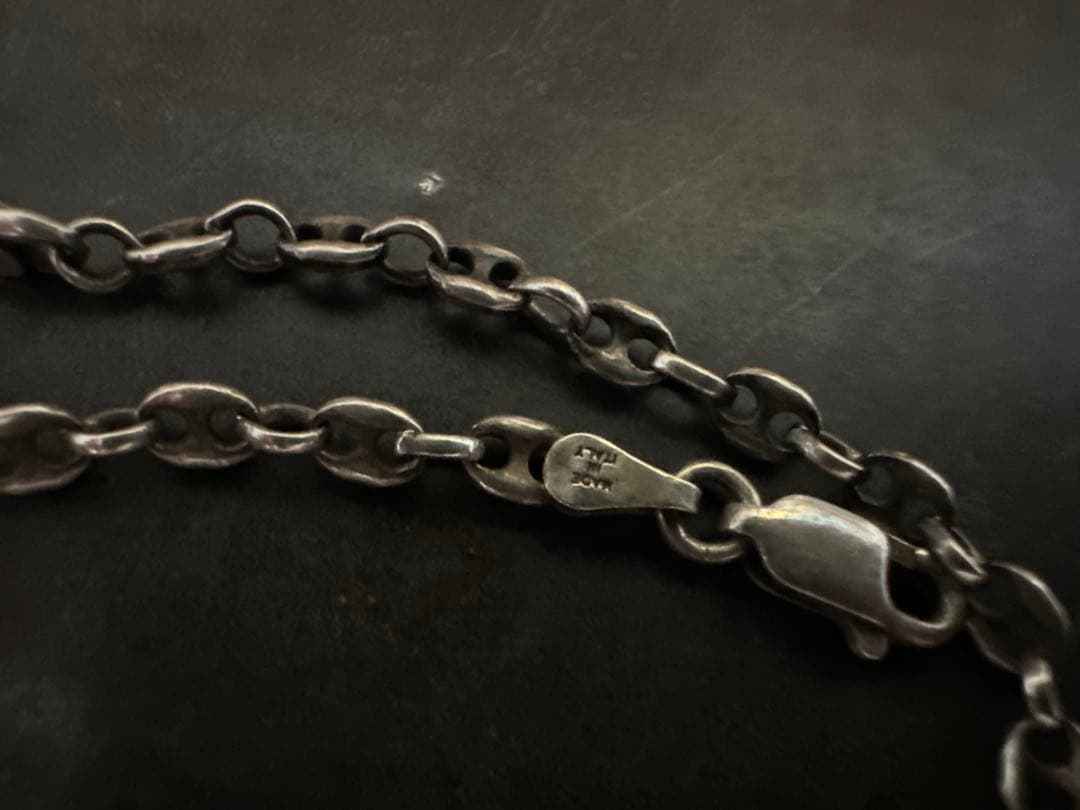 希少　激渋　ヴィンテージ　ブレスレット　アンティーク　925 イタリア　シルバー
