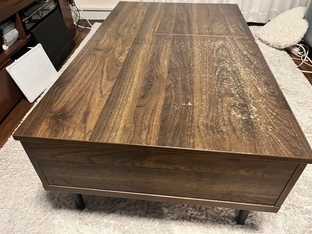 ニトリ　センターテーブル(リフティ3CN MBR) 昇降テーブル