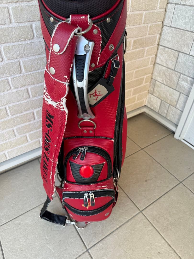 ガンダム MS-06S ZAKUⅡ シャア専用ザク　ゴルフ用キャディバッグ